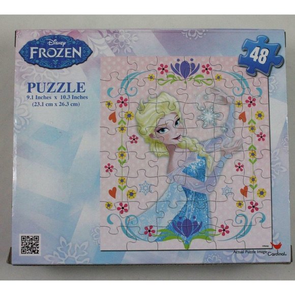 Disney Frozen Elsa 48 Pc Jigsaw Puzzle NEW - Picture 2 of 3